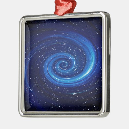 Image für den Computerraum Silbernes Ornament (Links)