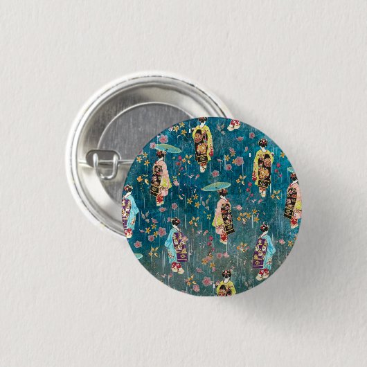 Image Geishas Button (Vorne & Hinten)