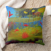 Image: Somewhere a lake. Kissen (Decke)