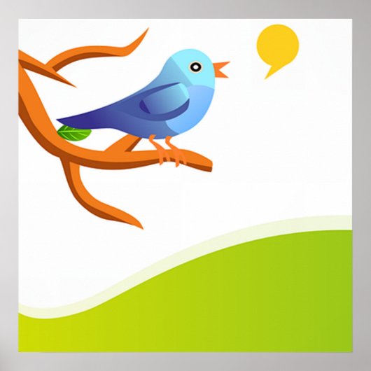 imagem de passarinho poster (Vorne)