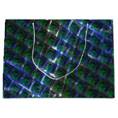 Imagem verde sob grade metálica flutuando? große geschenktüte (Vorderseite)