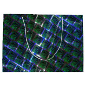 Imagem verde sob grade metálica flutuando? große geschenktüte (Rückseite)