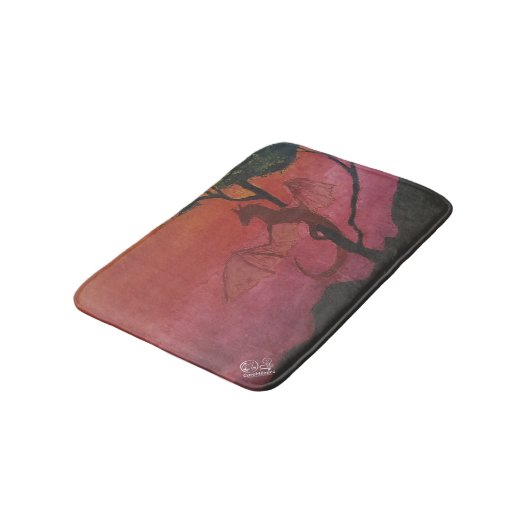 Imagen de mi obra arte Fantasía y realidad Badematte (Schrägansicht)