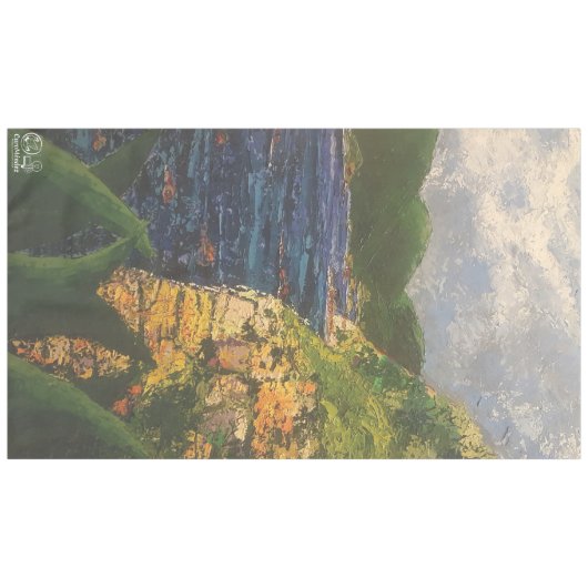 Imagen de mi obra arte La roca Tischdecke (Vorderseite (Horizontal))