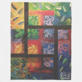 Imagen de mi obra arte Las 4 estaciones Fleecedecke (Vorderseite)