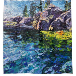 Imagen de mi obra arte Marítimo Duschvorhang