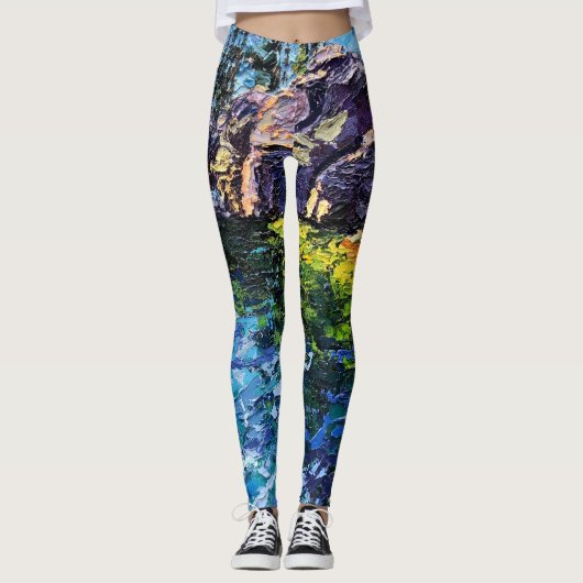 Imagen de mi obra arte Marítimo Leggings (Vorderseite)