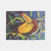 Imagen de mi obra arte Tucán Fleecedecke (Vorderseite (Horizontal))