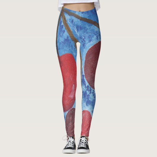 Imagen de mi obra Cerezas Leggings (Vorderseite)