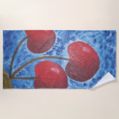 Imagen de mi obra Cerezas Strandtuch (Vorderseite)