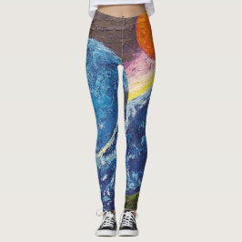 Imagen de mi obra Horizonte Leggings
