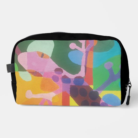 Imagen de mi obra Lagartija SERIE Waschbeutel (Vorderseite)