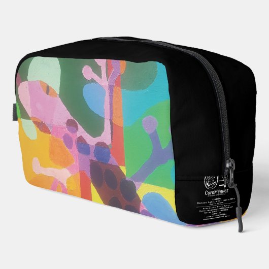 Imagen de mi obra Lagartija SERIE Waschbeutel (Rechte Ecke)