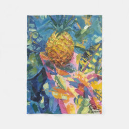Imagen de mi obra Piña Fleecedecke