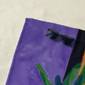 Imagen de mi obra Piña. Serie Strandtuch (Beispiel)