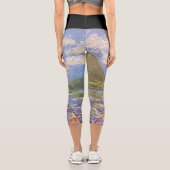 Imagen de mi obra Una ventana al mundo Capri Leggings (Rückseite)