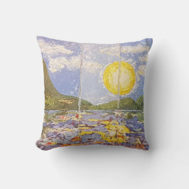 Imagen de mi obra Una ventana al mundo Kissen