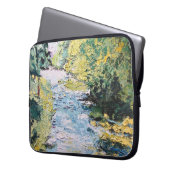 Imagen de mi obra Viendo a través del bosque Laptopschutzhülle (Vorderseite Links)