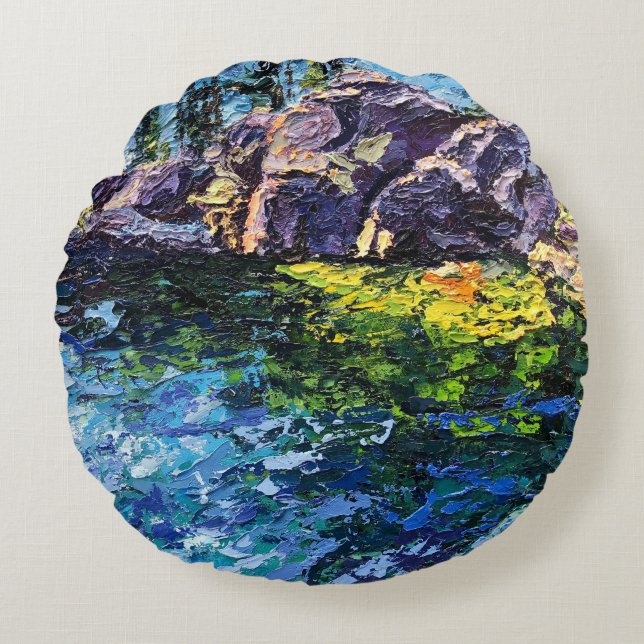 Imagen de obra Maritimo Rundes Kissen (Vorderseite)