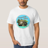 Imagiary Bar-Insel-Hütten-T - Shirt (Vorderseite)