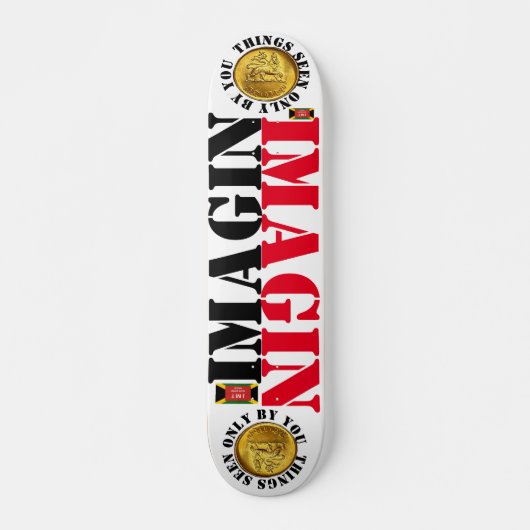 IMAGIN JMT 7 3/4" Skateboarddecke Skateboard (Vorne)
