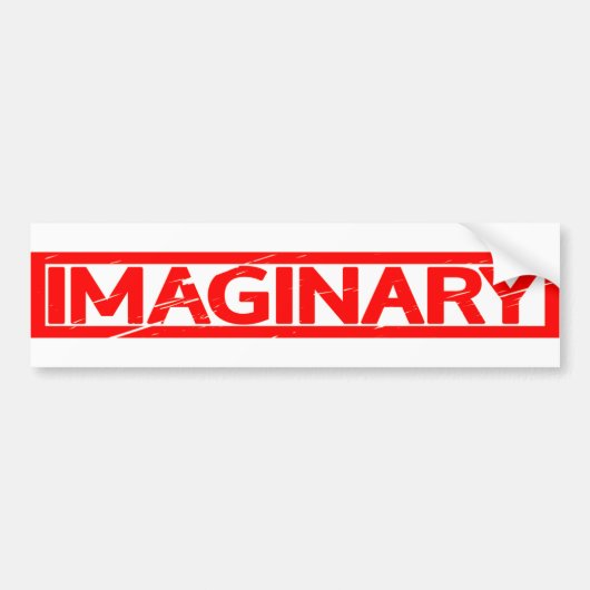 Imaginäre Briefmarke Autoaufkleber (Vorne)