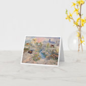 Imaginäre Landschaft Karte (Gelbe Blume)