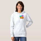 Imaginäre Rosen Hoodie (Vorne ganz)