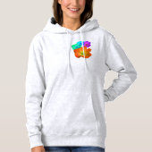 Imaginäre Rosen Hoodie (Vorderseite)