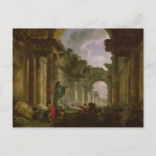 Imaginäre Sicht auf die Große Galerie des Postkarte