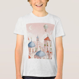Imaginäre Stadt Tri-Blend Shirt