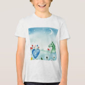 Imaginäre Szene Tri-Blend Shirt (Vorderseite)