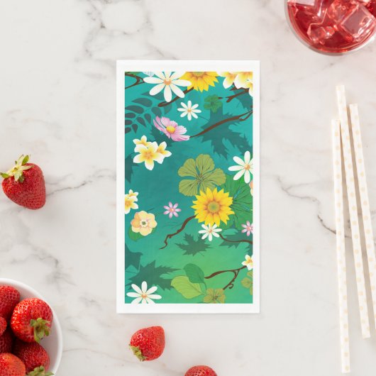 Imaginärer Dschungel 1 Serviette (Beispiel)