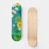 Imaginärer Dschungel 1 Skateboard (Vorderseite)