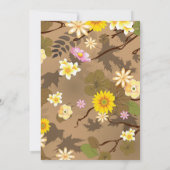 Imaginärer Dschungel 2 Dankeskarte (Rückseite)