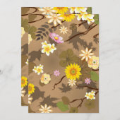 Imaginärer Dschungel 2 Dankeskarte (Vorne/Hinten)