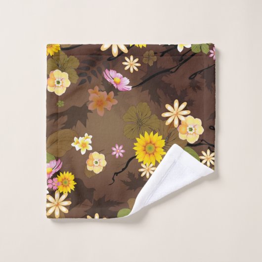 Imaginärer Dschungel 3 Badhandtuch Set (Waschlappen)