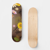Imaginärer Dschungel 3 Skateboard (Vorderseite)
