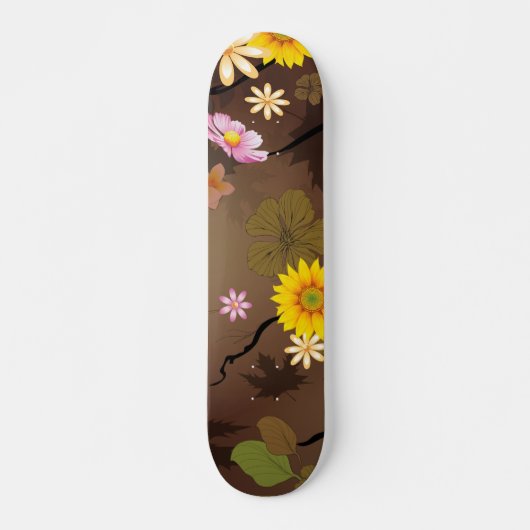 Imaginärer Dschungel 3 Skateboard (Vorne)