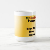 Imaginärer Freund Kaffeetasse (Mittel)