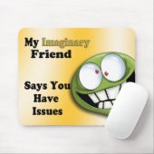 Imaginärer Freund Mousepad (Mit Mouse)
