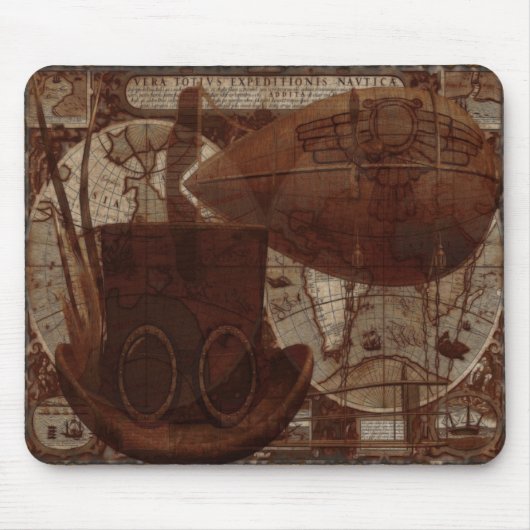 Imaginarium Steampunk Mixed Media Mousepad (Vorne)