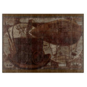 Imaginarium Steampunk Mixed Media Schneidebrett (Vorderseite)