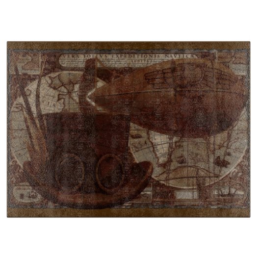 Imaginarium Steampunk Mixed Media Schneidebrett (Vorderseite)