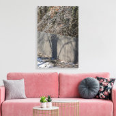 Imaginary Shadow Winter Tree Fine Art Photography Leinwanddruck (Insitu (Wohnzimmer))