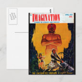 Imagination - 1953-4_Pulp Art Postkarte (Vorne/Hinten)