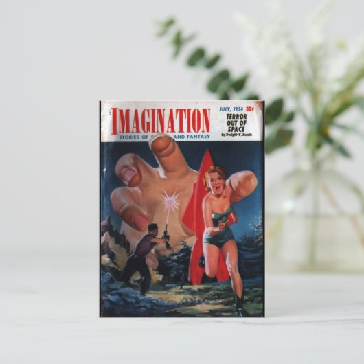 Imagination - 1954-7_Pulp Art Postkarte (Stehend Vorderseite)