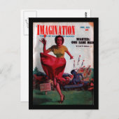 Imagination - 1955-6_Pulp Art Postkarte (Vorne/Hinten)