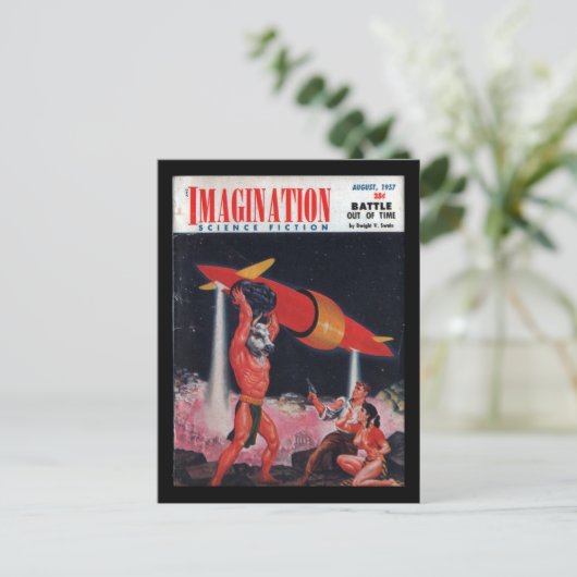 Imagination - 1957-08_Pulp Art Postkarte (Stehend Vorderseite)