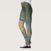 Imagination 1 Abstracte Acryl-Geode-Leggings Leggings (Links)